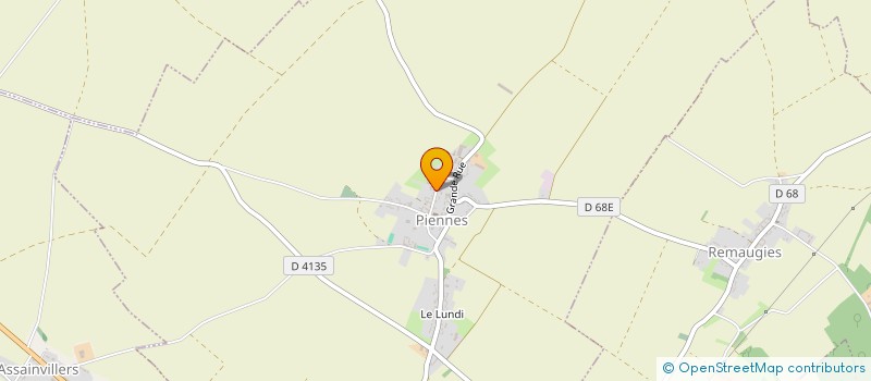 localisation de l'entreprise AXEBOIS HOLDING à VILLERS-TOURNELLE