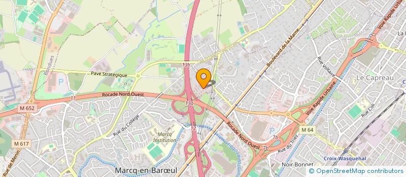 localisation de l'entreprise AXECIBLES à MARCQ-EN-BARŒUL