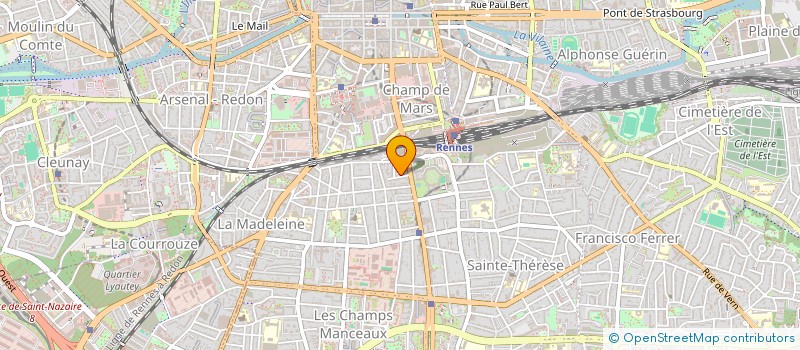 localisation de l'entreprise AXED FINANCE à RENNES