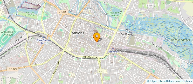 localisation de l'entreprise AXEDIS à AMIENS