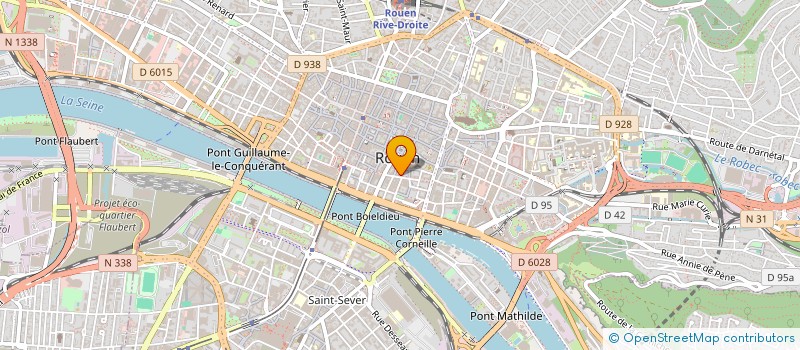 localisation de l'entreprise AXEHUB  ROUEN