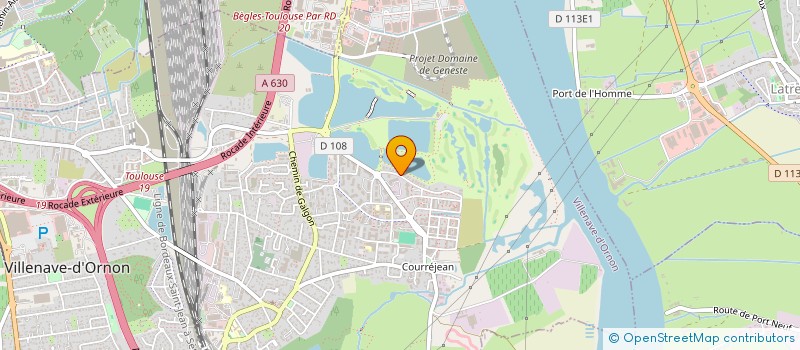 localisation de l'entreprise AXEL  VILLENAVE-D'ORNON