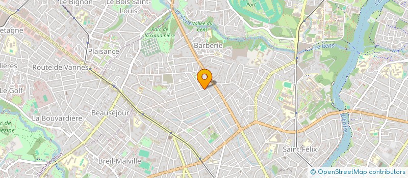 localisation de l'entreprise AXEL à NANTES