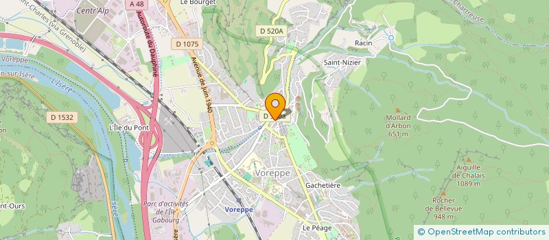 localisation de l'entreprise AXEL  VOREPPE