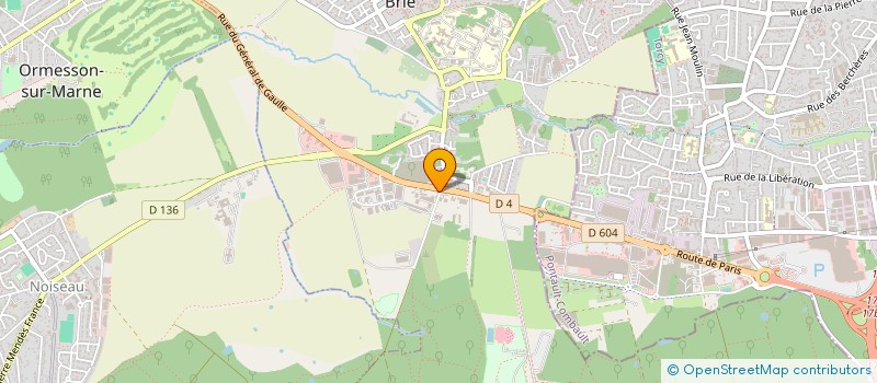 localisation de l'entreprise AXEL  LA QUEUE-EN-BRIE