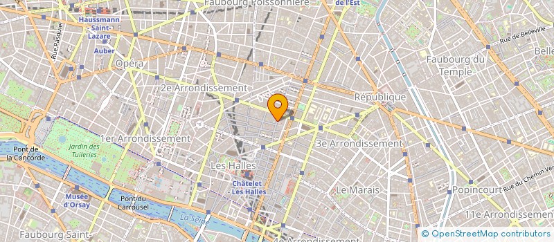 localisation de l'entreprise AXEL à PARIS
