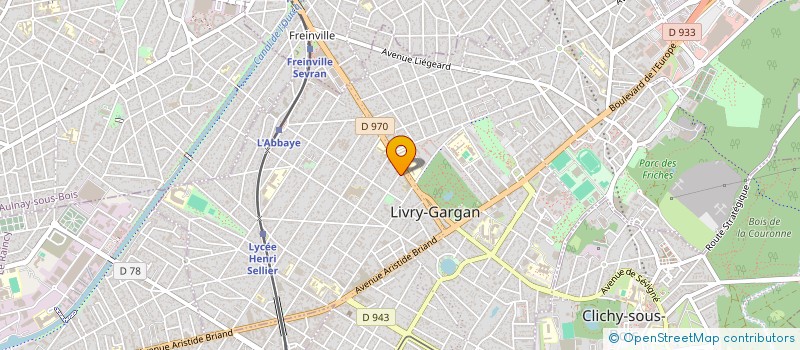 localisation de l'entreprise AXEL à LIVRY-GARGAN