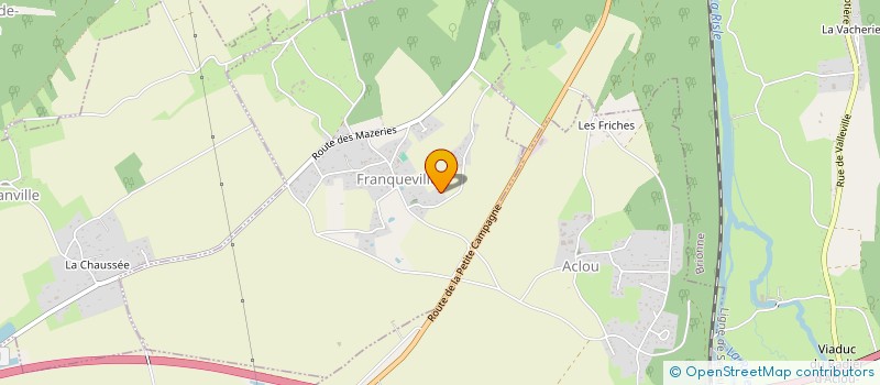 localisation de l'entreprise AXEL'AIR BMX  FRANQUEVILLE