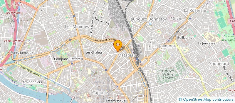 localisation de l'entreprise AXEL ARNO CONSEIL  TOULOUSE