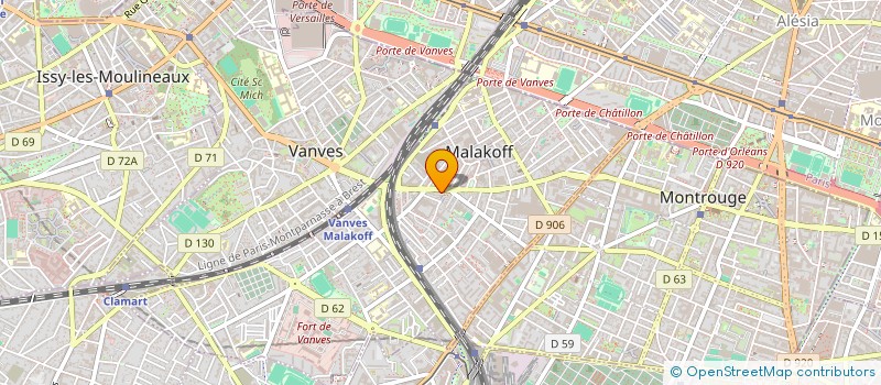 localisation de l'entreprise AXEL ASSETS  MALAKOFF