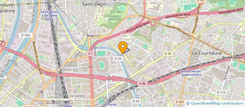 localisation de l'entreprise AXEL AUTO à VILLETANEUSE