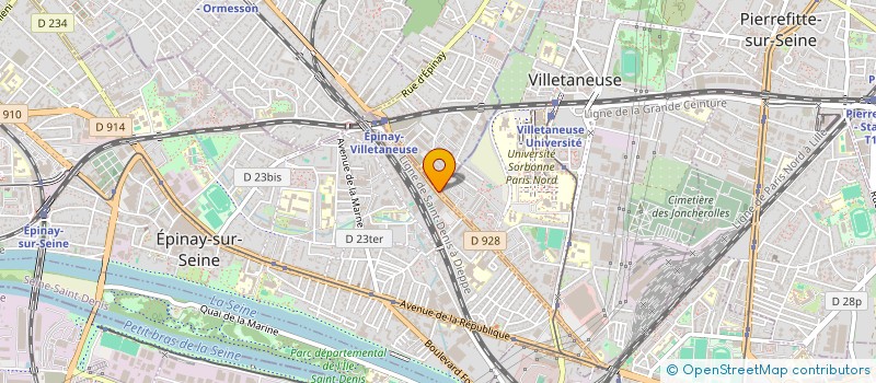 localisation de l'entreprise AXEL AUTORADIO à EPINAY-SUR-SEINE
