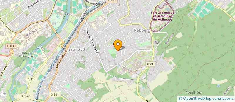 localisation de l'entreprise AXEL BRAUN CONSULTING  MULHOUSE