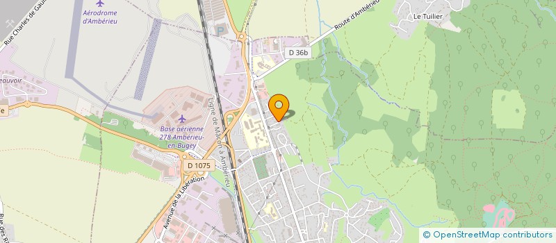 localisation de l'entreprise AXEL FRANCE SARL  AMBERIEU-EN-BUGEY