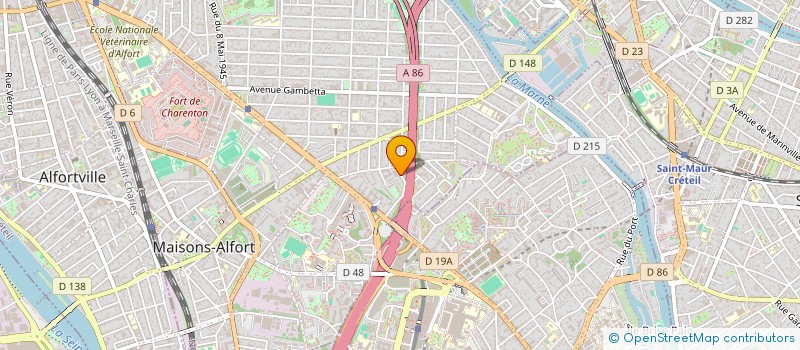 localisation de l'entreprise AXEL GLOBAL SERVICES  MAISONS ALFORT