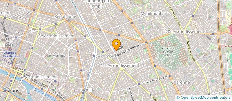 localisation de l'entreprise AXEL-LHEINA & ACTIVE NEW GENERATION!  PARIS