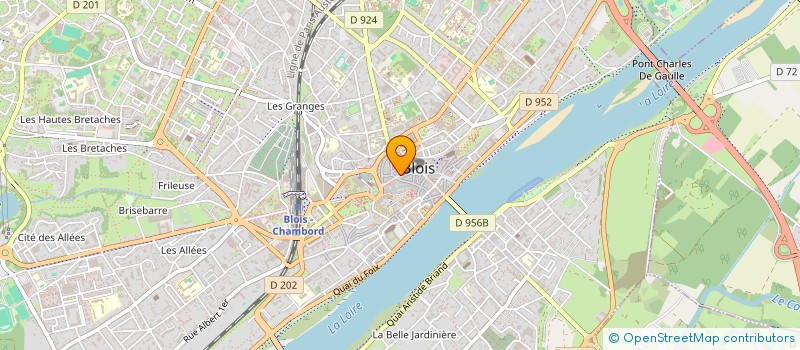 localisation de l'entreprise AXEL MAROQUINERIE à BLOIS