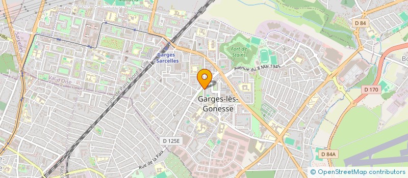 localisation de l'entreprise AXEL MHD AUTO  GARGES-LES-GONESSE