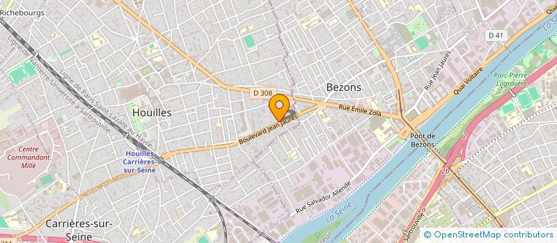 localisation de l'entreprise AXEL POSE SARL à HOUILLES