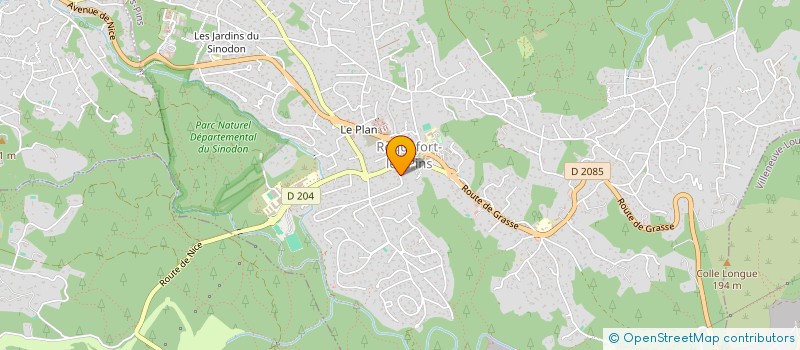 localisation de l'entreprise AXELAMERICAM à ROQUEFORT-LES-PINS