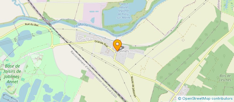 localisation de l'entreprise AXELD à JABLINES