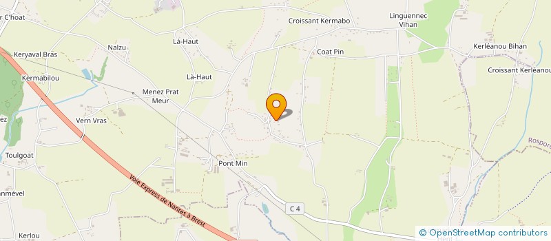 localisation de l'entreprise AXELINES  LA FORET-FOUESNANT