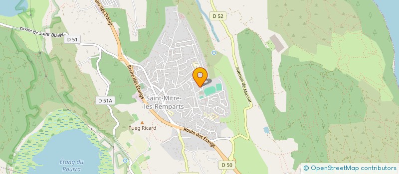 localisation de l'entreprise AXELION  SAINT-MITRE-LES-REMPARTS