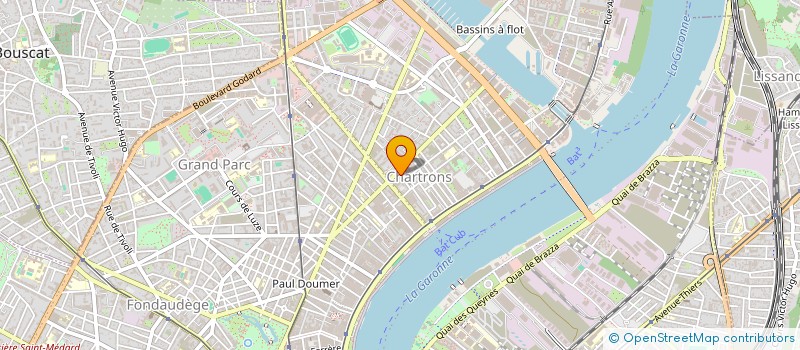 localisation de l'entreprise AXELIOS à BORDEAUX