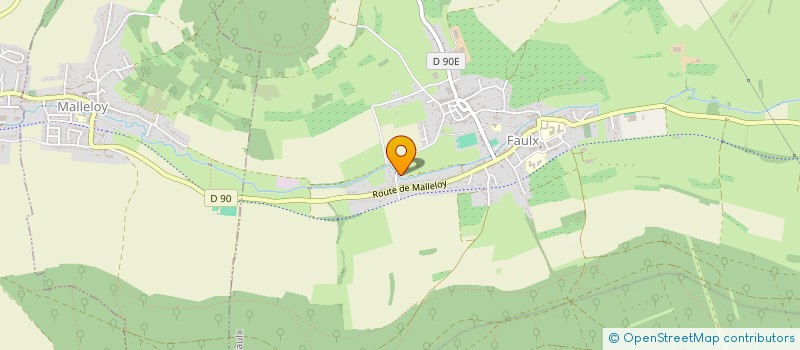 localisation de l'entreprise AXELIS  FAULX