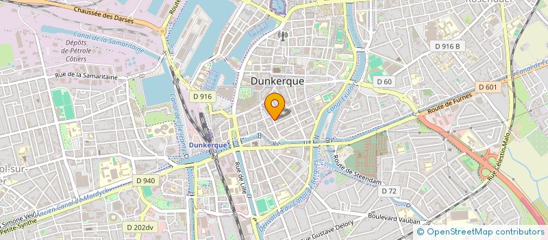 localisation de l'entreprise AXELIUM MENUISIERES à DUNKERQUE