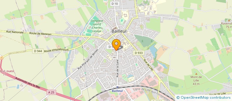 localisation de l'entreprise AXELLE à BAILLEUL