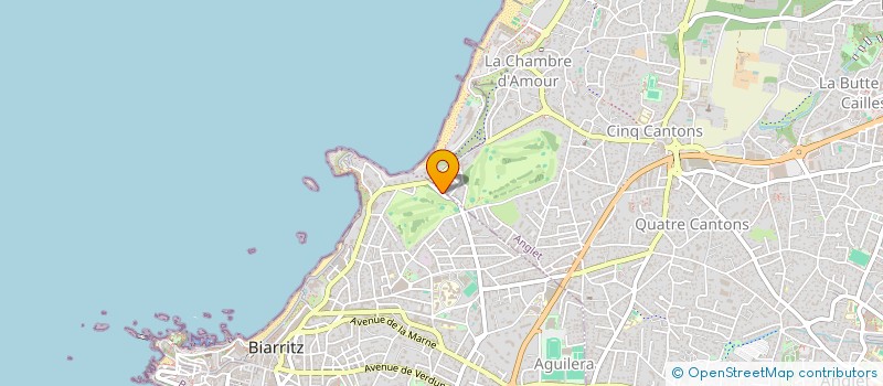 localisation de l'entreprise AXELLE à BIARRITZ