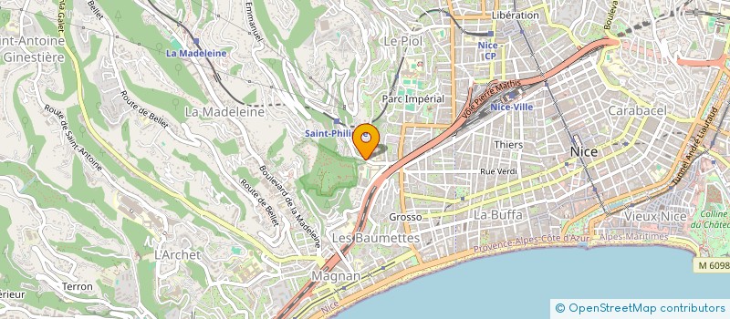 localisation de l'entreprise AXELLE ET ANTOINE  NICE