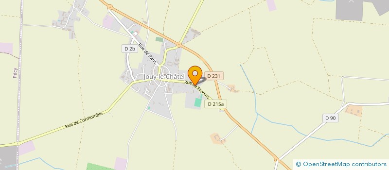 localisation de l'entreprise AXELLE FRINI à JOUY-LE-CHATEL