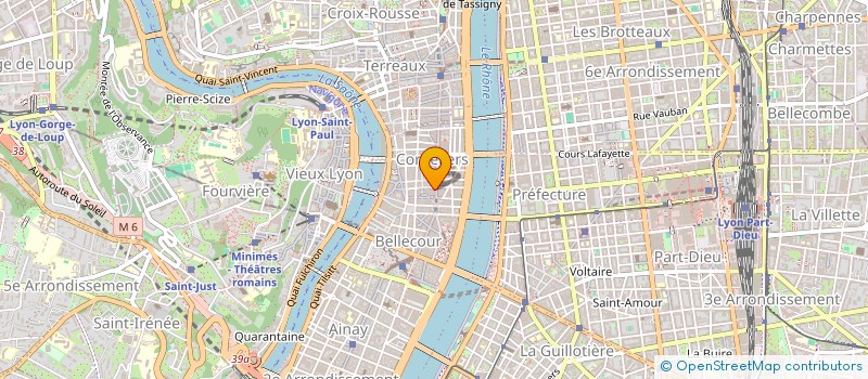 localisation de l'entreprise AXELLE MATAIX - CLAIRE MANGIALENTI  LYON 2EME