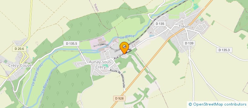 localisation de l'entreprise AXELMA à GARANCIERES-EN-DROUAIS