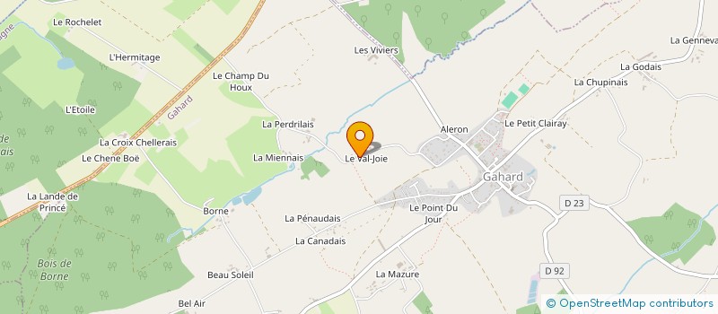 localisation de l'entreprise AXELOK  GAHARD