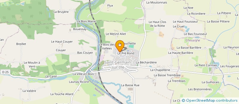 localisation de l'entreprise AXELOR  SAINT-GERMAIN-SUR-ILLE