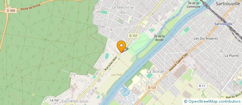 localisation de l'entreprise AXELR CONSEIL  LE MESNIL-LE-ROI