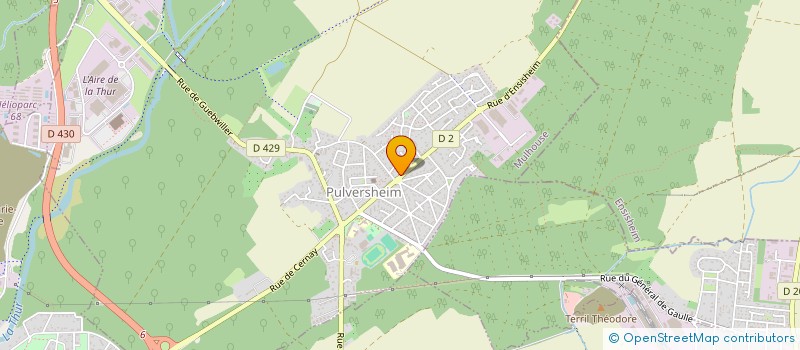 localisation de l'entreprise AXELREM  PULVERSHEIM