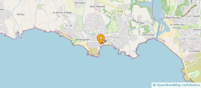 localisation de l'entreprise AXELRT  CLOHARS-CARNOET