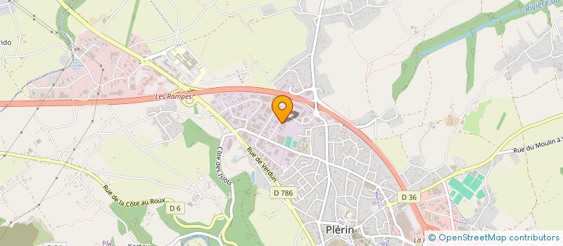 localisation de l'entreprise AXELS IMMO  PLERIN