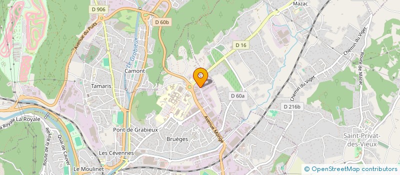 localisation de l'entreprise AXELY  ALES