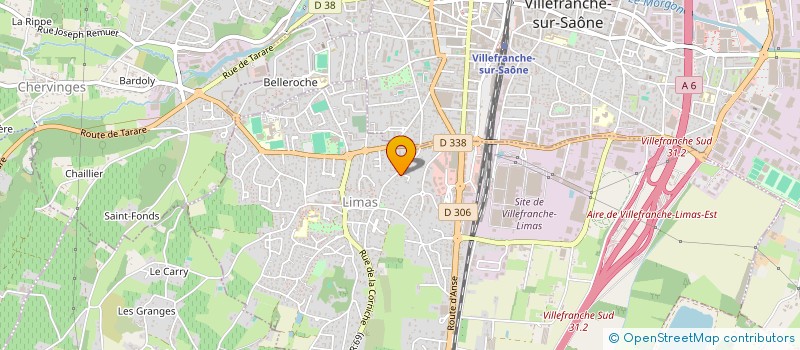localisation de l'entreprise AXEM TLS à LIMAS