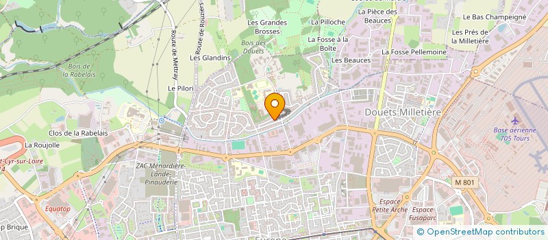 localisation de l'entreprise AXEMOBILIER  TOURS