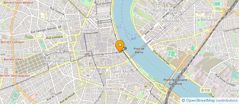 localisation de l'entreprise AXEN  BORDEAUX