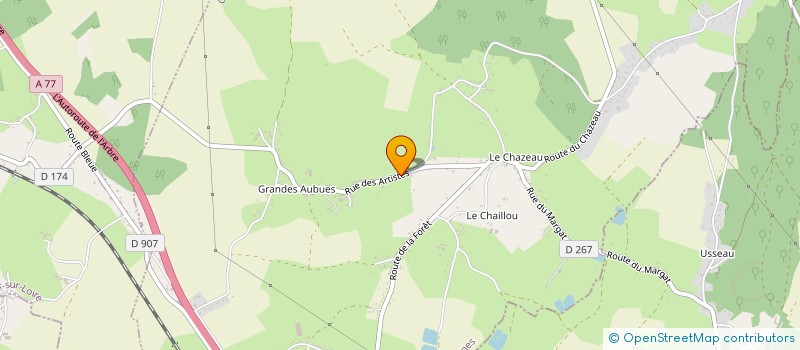 localisation de l'entreprise AXEN  CHAULGNES