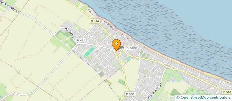 localisation de l'entreprise AXENVIRONNEMENT à LION-SUR-MER