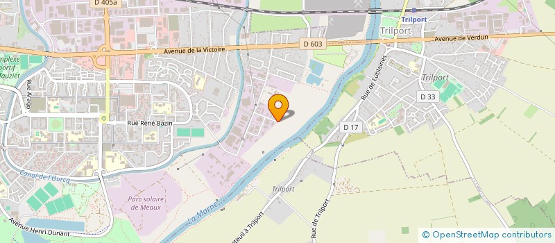 localisation de l'entreprise AXEO BATIMENT à MEAUX