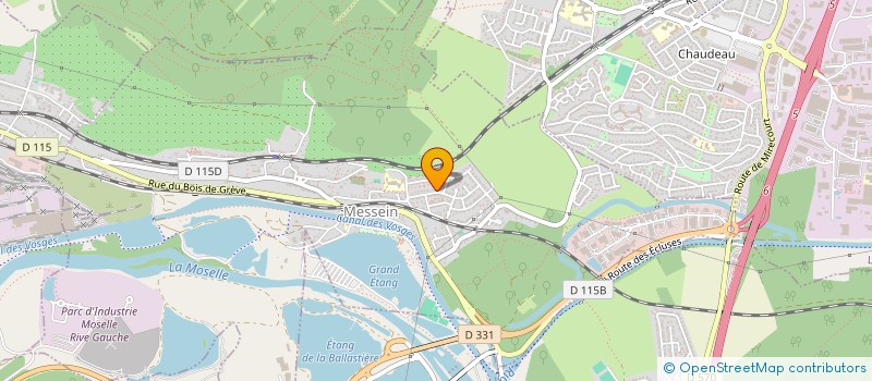 localisation de l'entreprise AXEO'COM  MESSEIN